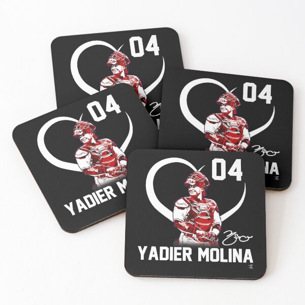Item preview, Yadier Molina Player Heart designed and sold by ElfriedaMiller.