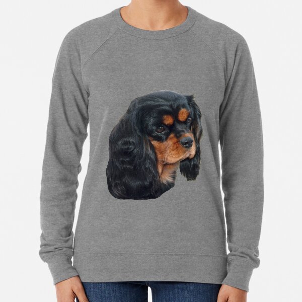 Vista previa del artículo con la obra «Black & Tan Cavalier King Charles Spaniel», diseñado y vendido por Jenny Brice.