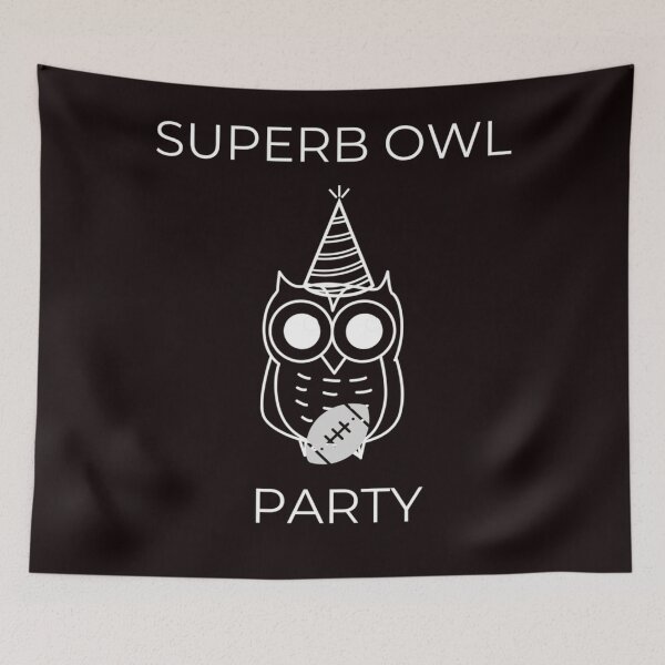 Item preview, Superb Owl Party Invite Funny Football Sports  designed and sold by jamesbixler.