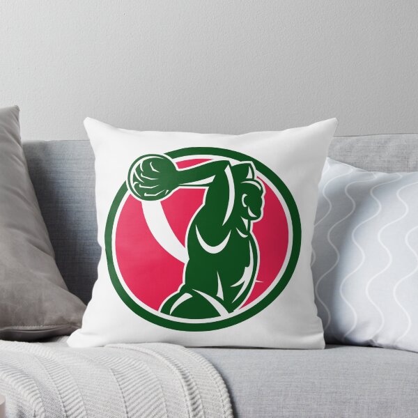 Item preview, Basketball Player Dunk Ball Circle Retro designed and sold by patrimonio.