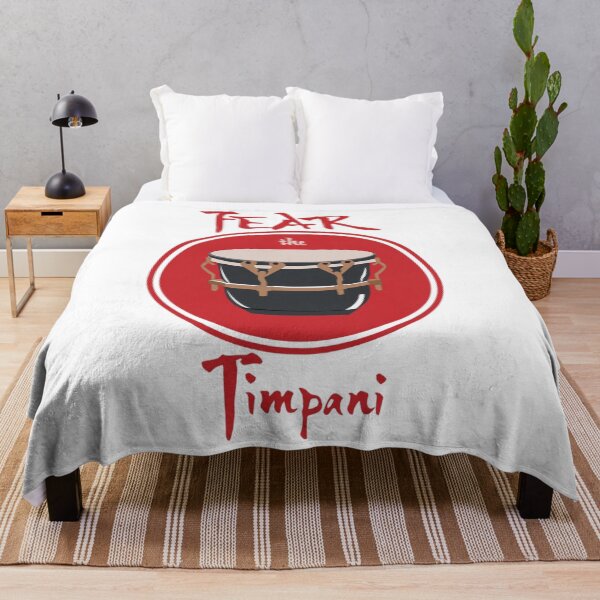 Item preview, Vintage Timpani Player Music Sticker designed and sold by ElfriedaMiller.