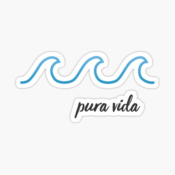 Pura Vida Sticker
