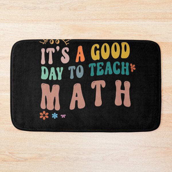 Item preview, Math Teacher Gifts Retro Groovy Its A Good Day To Teach Math designed and sold by Merchking1.