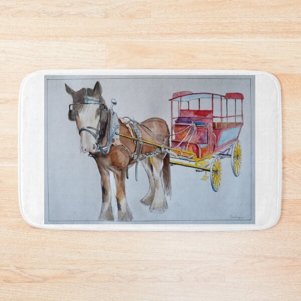 Item preview, Clydesdale Draught Horse and Coach designed and sold by Dai Wynn Fine Art.