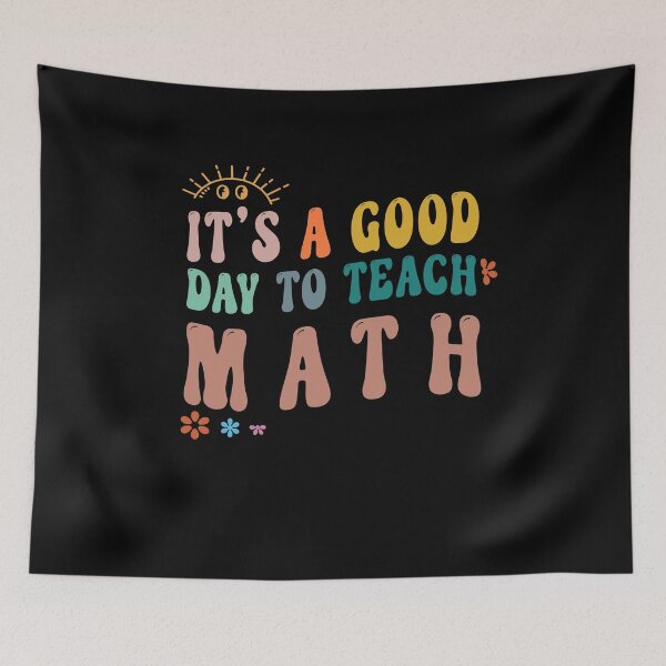 Item preview, Math Teacher Gifts Retro Groovy Its A Good Day To Teach Math designed and sold by Merchking1.