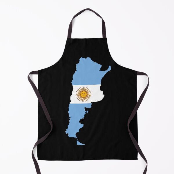 Item preview, Argentina Flag Map designed and sold by MapsClouds.