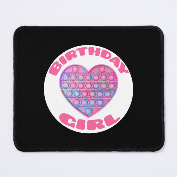 Item preview, Poppit Fidget Birthday Girl Gift Sticker designed and sold by Rhubarbbechtel.