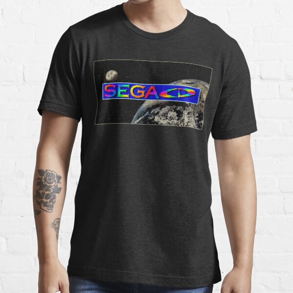 Item preview, Sega CD Logo Shirt designed and sold by AvalancheShirts.