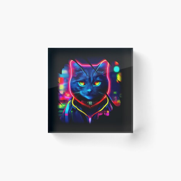 Item preview, Cyber cat designed and sold by HarriPaloma.