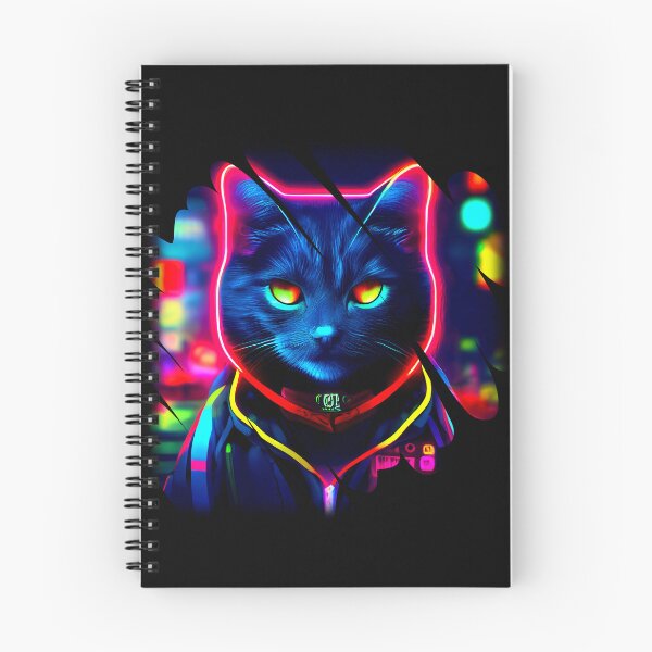 Item preview, Cyber cat designed and sold by HarriPaloma.