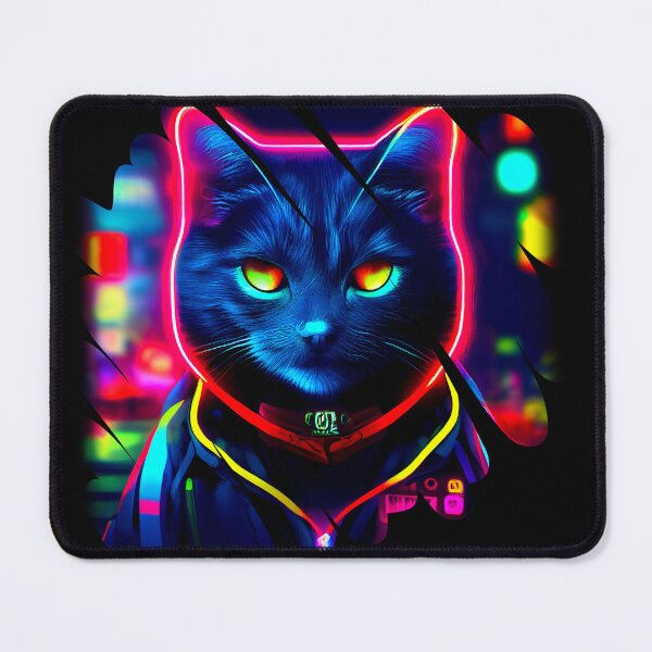 Item preview, Cyber cat designed and sold by HarriPaloma.