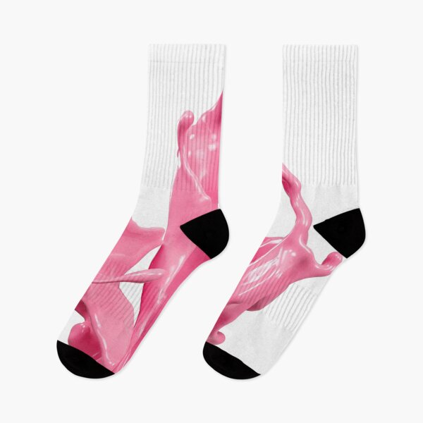Item preview, Splashes of pink paint designed and sold by badgermark.