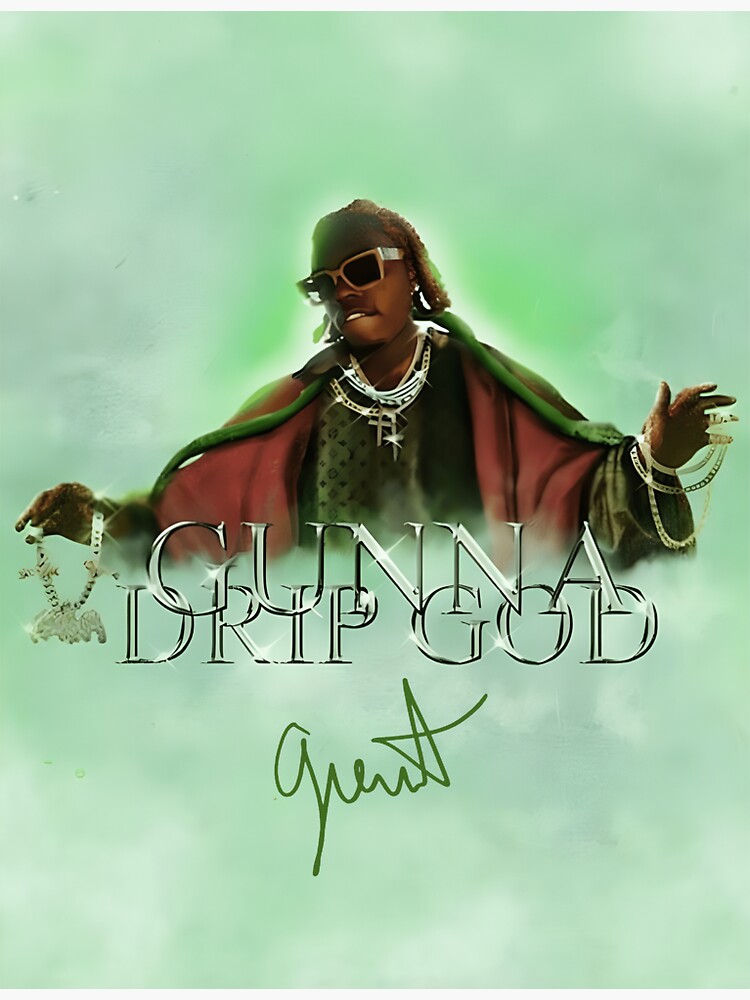 "Drip God" Sticker for Sale by HerrSiegbert Redbubble