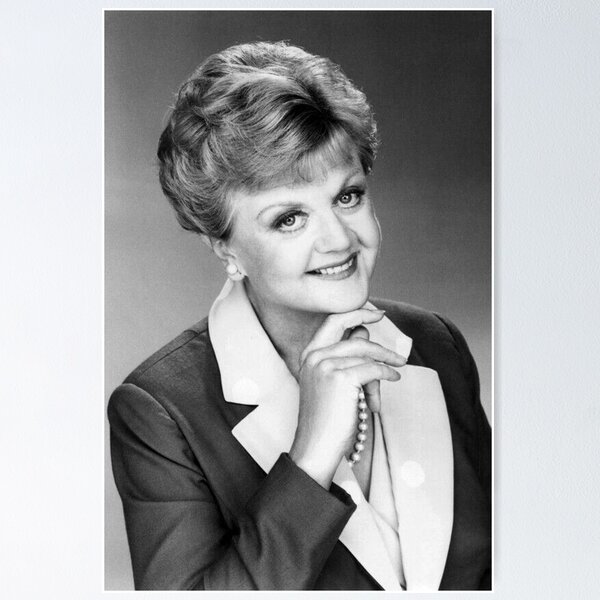 Vista previa del artículo con la obra «Jessica Fletcher en todas partes», diseñado y vendido por blancherowley.