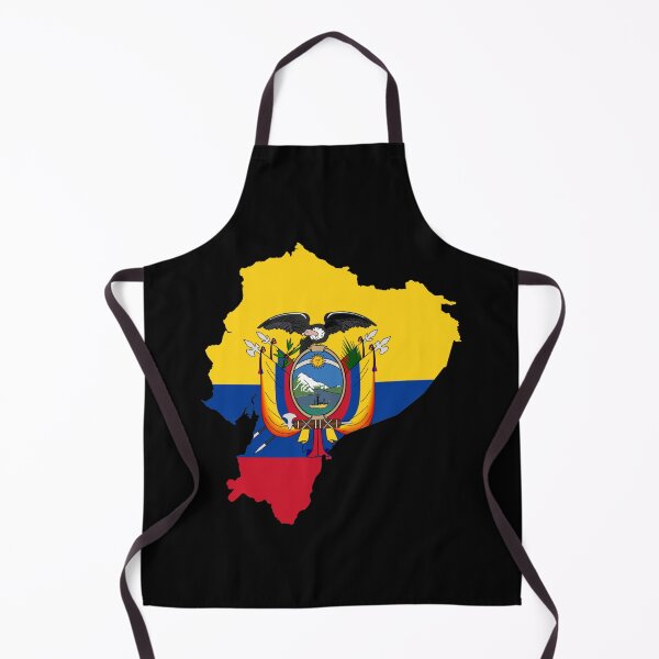Item preview, Ecuador Flag Map designed and sold by MapsClouds.