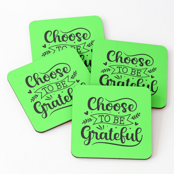 Item preview, Choose to be Grateful Inspiration handwritten lettering quote designed and sold by GraphicDream.