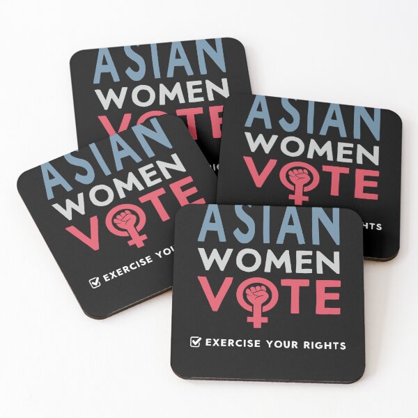Item preview, Asian Women Vote Voter 2022 Election Feminist Women Rights designed and sold by Merchking1.