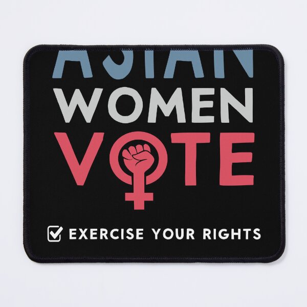 Item preview, Asian Women Vote Voter 2022 Election Feminist Women Rights designed and sold by Merchking1.