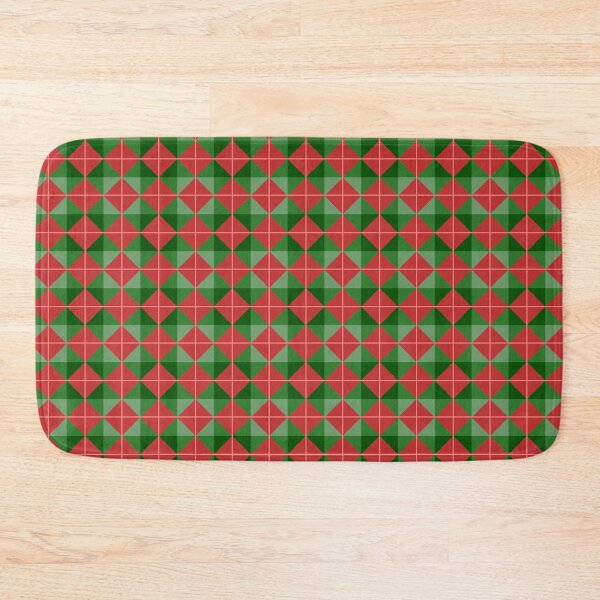 Item preview, Christmas buffalo plaid pattern designed and sold by Mirarima.