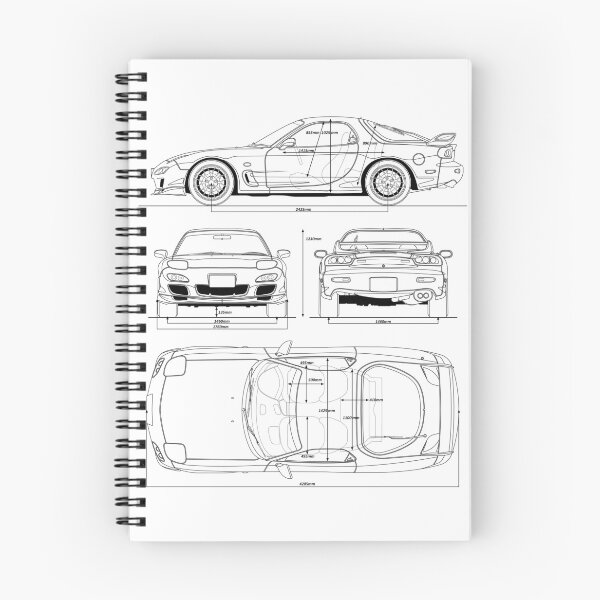 Item preview, RX-7 Blueprint designed and sold by icemanmsc.