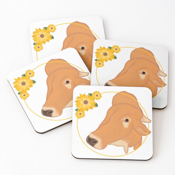 Item preview, Sunflower cow designed and sold by RandiMullins.