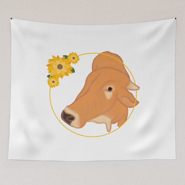 Item preview, Sunflower cow designed and sold by RandiMullins.