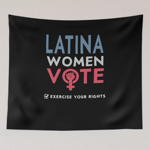 Item preview, Latina Women Vote Voter 2022 Election Feminist Women Rights T-Shirt designed and sold by Merchking1.