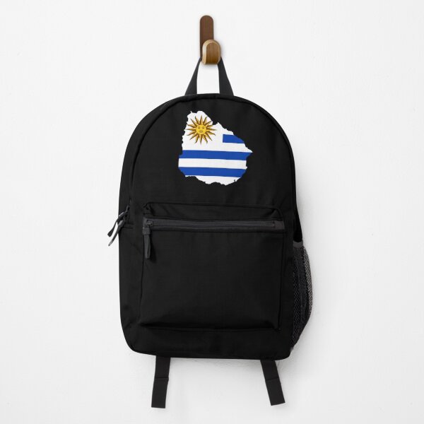Item preview, Uruguay Flag Map designed and sold by MapsClouds.