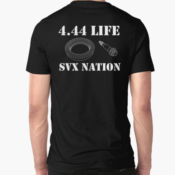 4.44 Life White Slim Fit T-Shirt