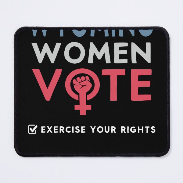Item preview, Wyoming Women Vote Voter 2022 Election Feminist Women Rights T-Shirt designed and sold by Merchking1.