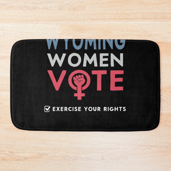 Item preview, Wyoming Women Vote Voter 2022 Election Feminist Women Rights T-Shirt designed and sold by Merchking1.