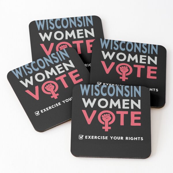 Item preview, Wisconsin Women Vote Voter 2022 Election Feminist Women T-Shirt designed and sold by Merchking1.