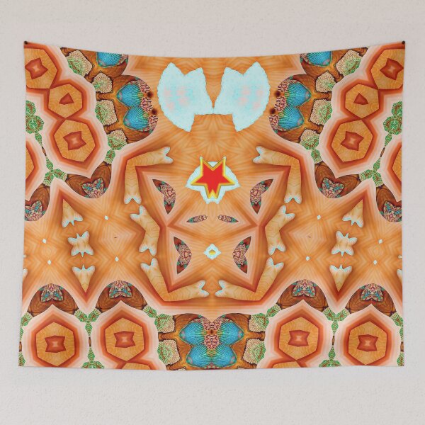 Item preview, HARMONIOUS COCKTAIL OF ARUBA SHELLFISH - UNFORGETTABLE ARUBA SOUVENIRS - ARUBA ISLAND PARADISE ABSTRACT GEOMETRIC PAINTING - ARUBA ABSTRACT FLAG INSPIRATION - ARUBA ONE HAPPY ISLAND. designed and sold by Ralek.
