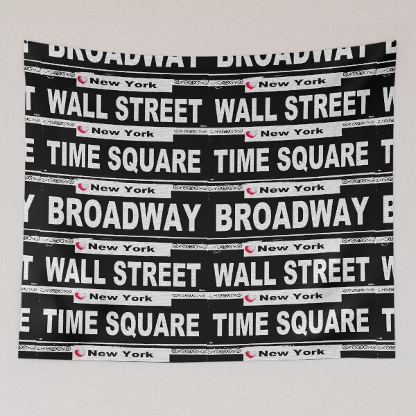 Item preview, NEW YORK Street Sign Scenes of New York  designed and sold by Overthetopsm.