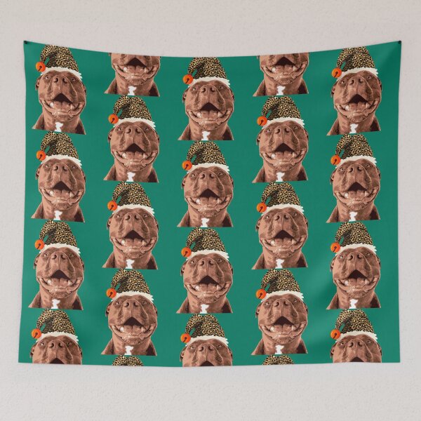 Item preview, Pit Bull Santa Christmas Xmas Gifts Boys Kids  , happy Pitbull Smile    designed and sold by ShayleeLofton.