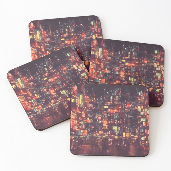 Item preview, Tokyo - Busy Cyberpunk Aesthetic Japan Streets designed and sold by Y2Bot.