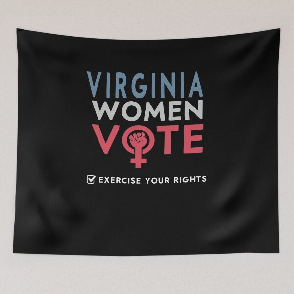 Item preview, Virginia Women Vote Voter 2022 Election Feminist Women Right T-Shirt designed and sold by Merchking1.