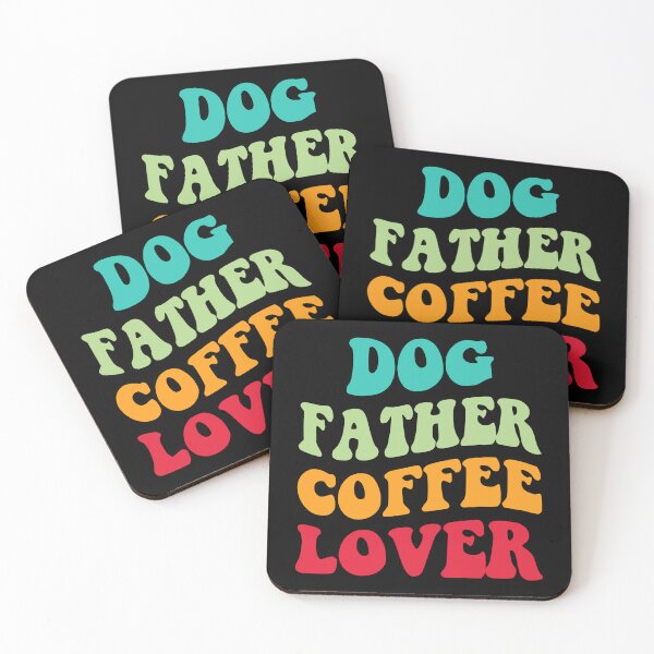 Item preview, Dog Father Coffee Lover III designed and sold by Lemon Pepper.