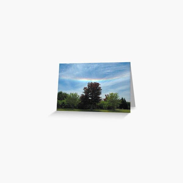Circumhorizon Arc 2008-05-28 13:49:22.2 Greeting Card