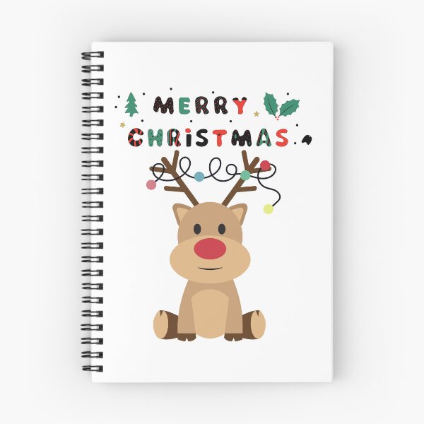 Aperçu de l'œuvre Joyeux Noël Délicieux Renne créée et vendue par BuddingRosecom.