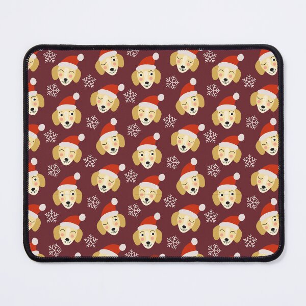 Item preview, Cute  happy Christmas winter dachshund dogs designed and sold by RevolutionizZed.