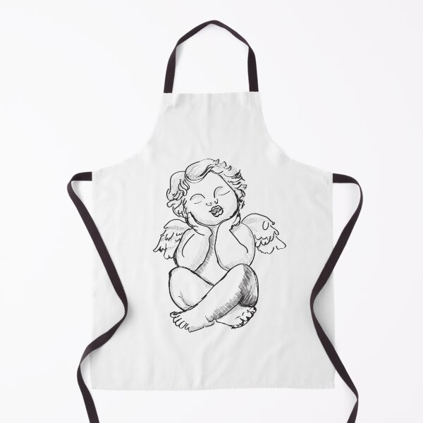 Item preview, little angel sketch t-shirt designed and sold by KARTICK DUTTA.