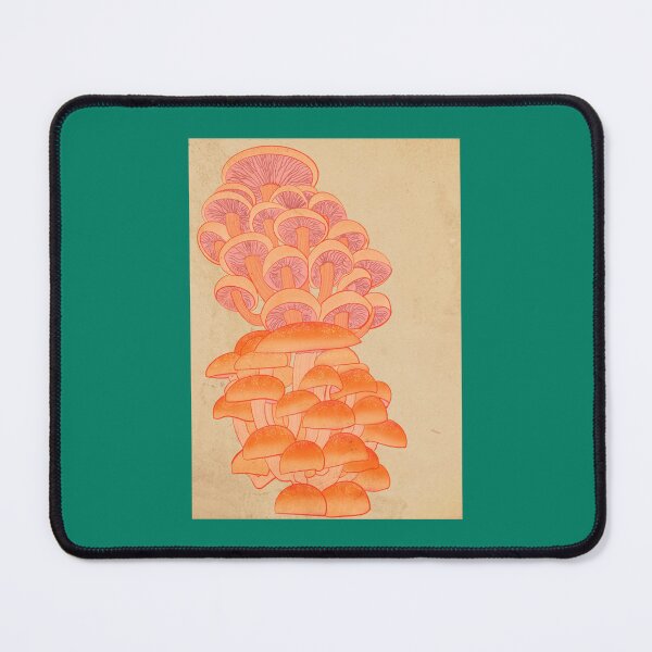 Item preview, Peach Vintage 70s Mushrooms Long designed and sold by ShayleeLofton.