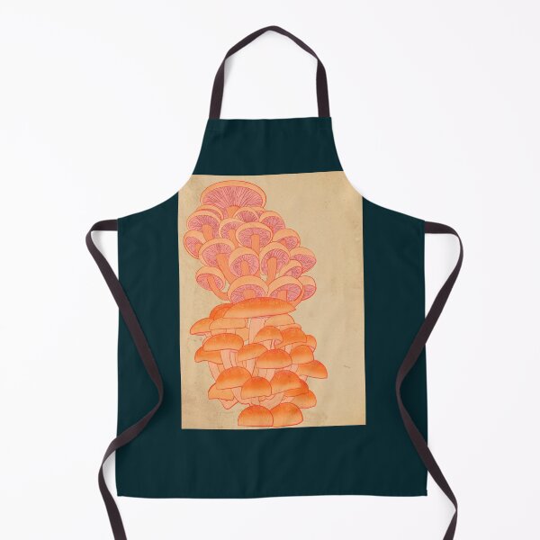 Item preview, Peach Vintage 70s Mushrooms Long  designed and sold by ShayleeLofton.