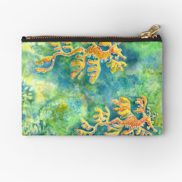 Leafy Sea Dragons Zipper Pouch