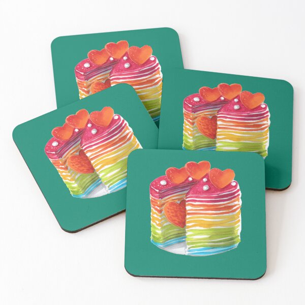 Item preview, Rainbow Crepe Cake   designed and sold by ShayleeLofton.