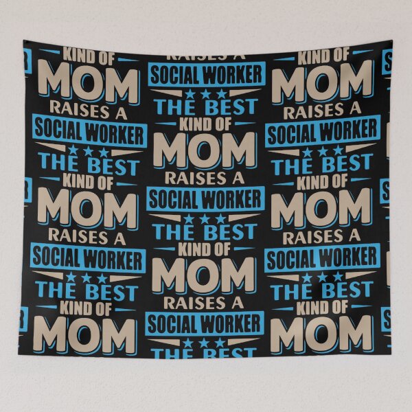 Item preview, Best Mom Raises a Social Worker  designed and sold by aryagiri.