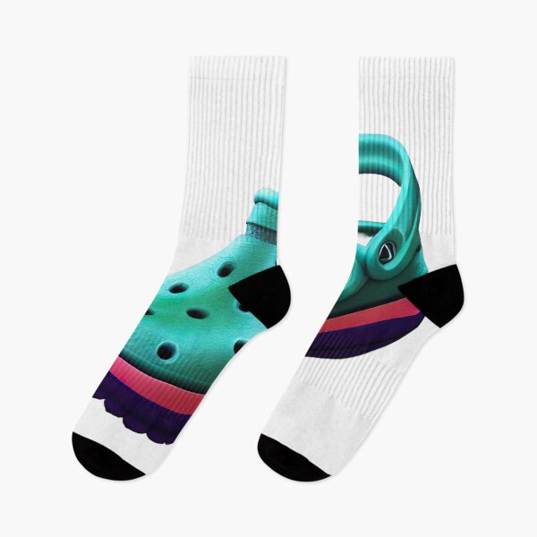 Artikelvorschau, Crocs Schuhe Bunter Aufkleber für Schuhe entworfen und verkauft von TheCreativeFab.