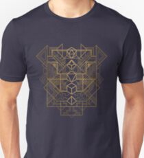Dice Deco Gold Unisex T-Shirt