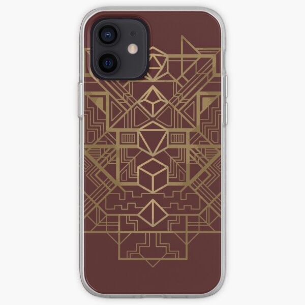 Würfel Deko Gold iPhone Flexible Hülle